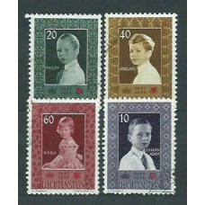 Liechtenstein - Correo 1955 Yvert 300/3 usado Personajes