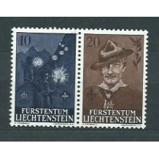 Liechtenstein - Correo 1957 Yvert 322/3 ** Mnh Boi Scouts