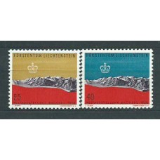 Liechtenstein - Correo 1958 Yvert 331/2 (*) Mng Europa