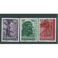 Liechtenstein - Correo 1959 Yvert 339/41 ** Mnh Flora