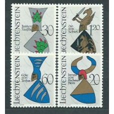 Liechtenstein - Correo 1966 Yvert 413/6 ** Mnh Armas Nobles