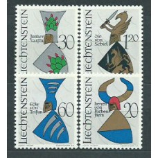 Liechtenstein - Correo 1966 Yvert 413/6 ** Mnh Armas Nobles