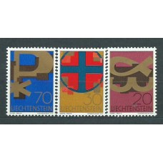 Liechtenstein - Correo 1967 Yvert 428/30 ** Mnh