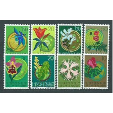 Liechtenstein - Correo 1970 Yvert 469/76 ** Mnh Flores