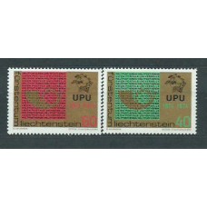 Liechtenstein - Correo 1974 Yvert 550/1 ** Mnh UPU