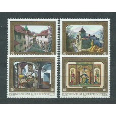 Liechtenstein - Correo 1978 Yvert 647/50 ** Mnh Pinturas