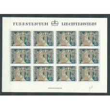 Liechtenstein - Correo 1979 Yvert 676/8 Pliego ** Mnh Navidad