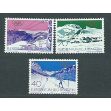 Liechtenstein - Correo 1979 Yvert 679/81 ** Mnh Juegos Olimpicos en Lake Placid
