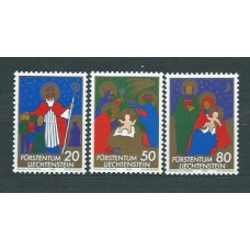Liechtenstein - Correo 1981 Yvert 729/31 ** Mnh Navidad