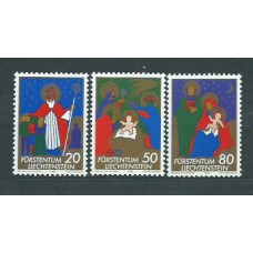 Liechtenstein - Correo 1981 Yvert 729/31 ** Mnh Navidad