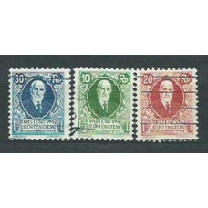 Liechtenstein - Correo 1925 Yvert 72/4 usado