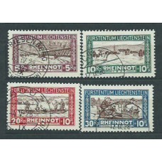 Liechtenstein - Correo 1928 Yvert 78/81 usado