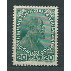 Liechtenstein - Correo 1917 Yvert 8 (*) Mng Personaje