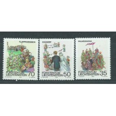 Liechtenstein - Correo 1986 Yvert 840/2 ** Mnh