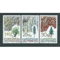 Liechtenstein - Correo 1986 Yvert 854/6 ** Mnh Flora
