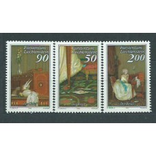 Liechtenstein - Correo 1988 Yvert 898/900 ** Mnh Pinturas