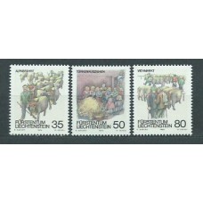 Liechtenstein - Correo 1989 Yvert 912/4 ** Mnh