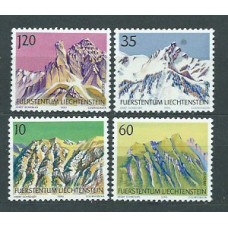 Liechtenstein - Correo 1990 Yvert 941/4 ** Mnh Montañas