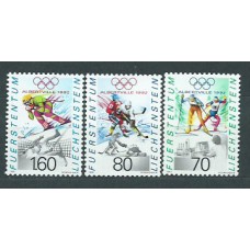 Liechtenstein - Correo 1991 Yvert 971/3 ** Mnh Juegos Olimpicos de Albertville