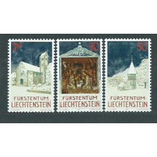 Liechtenstein - Correo 1992 Yvert 991/3 ** Mnh Navidad