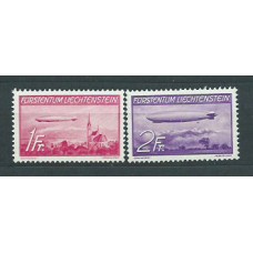 Liechtenstein - Aereo Yvert 15/6 ** Mnh Zeppelin