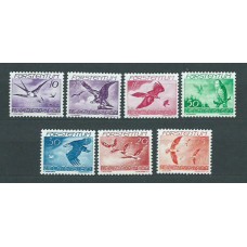 Liechtenstein - Aereo Yvert 17/23 ** Mnh Fauna. Aves