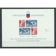 Liechtenstein - Hojas Yvert 2 usado