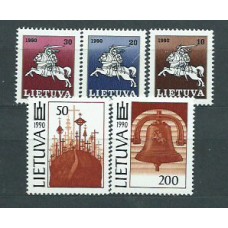 Lituania - Correo Yvert 398/402 ** Mnh