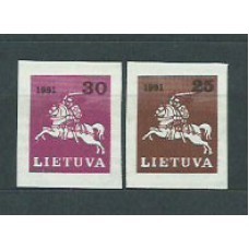 Lituania - Correo Yvert 412A/B ** Mnh