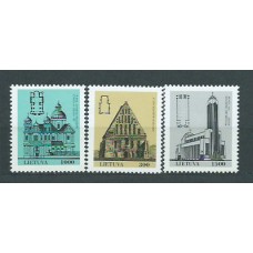 Lituania - Correo Yvert 445/7 ** Mnh Arquitectura