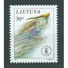 Lituania - Correo Yvert 515 ** Mnh Deportes