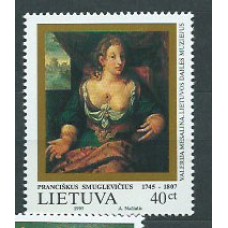 Lituania - Correo Yvert 518 ** Mnh Pintura