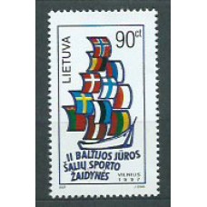 Lituania - Correo Yvert 561 ** Mnh Deportes