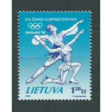 Lituania - Correo Yvert 574 ** Mnh Juegos Olimpicos de Nagano