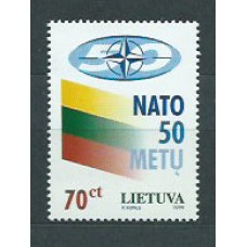 Lituania - Correo Yvert 606 ** Mnh OTAN