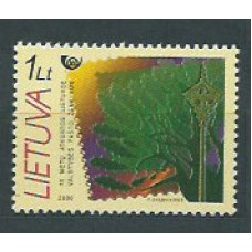 Lituania - Correo Yvert 649 ** Mnh Historia Postal