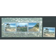 Lituania - Correo Yvert 668+H.24 ** Mnh Paisajes