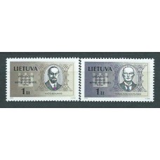 Lituania - Correo Yvert 679/80 ** Mnh