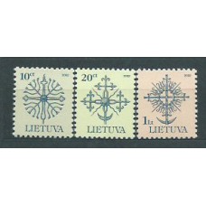 Lituania - Correo Yvert 691/3 ** Mnh