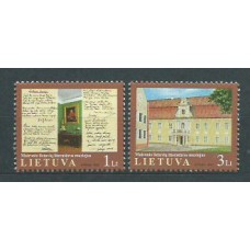 Lituania - Correo Yvert 697/8 ** Mnh