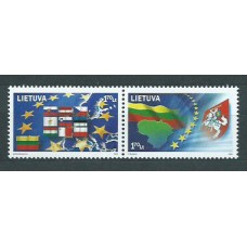 Lituania - Correo Yvert 738/9 ** Mnh