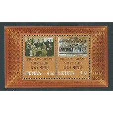 Lituania - Hojas Yvert 17 ** Mnh