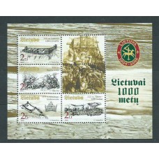 Lituania - Hojas Yvert 28 ** Mnh