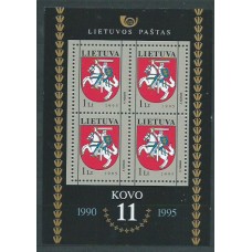 Lituania - Hojas Yvert 5 ** Mnh