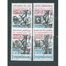 Luxemburgo - Correo 1984 Yvert 1041/4 ** Mnh