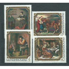 Luxemburgo - Correo 1984 Yvert 1050/3 ** Mnh Pinturas