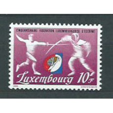 Luxemburgo - Correo 1985 Yvert 1071 ** Mnh Deportes Esgrima