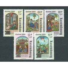 Luxemburgo - Correo 1986 Yvert 1113/7 ** Mnh Caritas