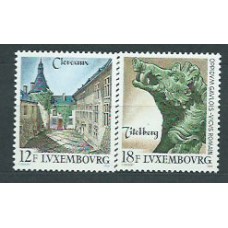 Luxemburgo - Correo 1989 Yvert 1180/1 ** Mnh Ciudades Turisticas