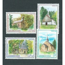 Luxemburgo - Correo 1989 Yvert 1182/5 ** Mnh religión Capillas